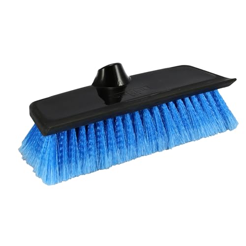 Hydropower 10" Soft Brush with Squeegee, Blue