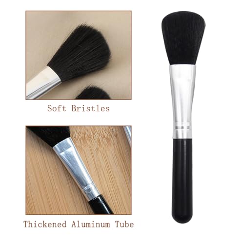 3Pcs Laptop Keyboard Cleaning Brush Portable Notebook Keyboard Brush, Camera Photo Cleaning Brush for Mobile Phones Car Computer (Black) - view 4