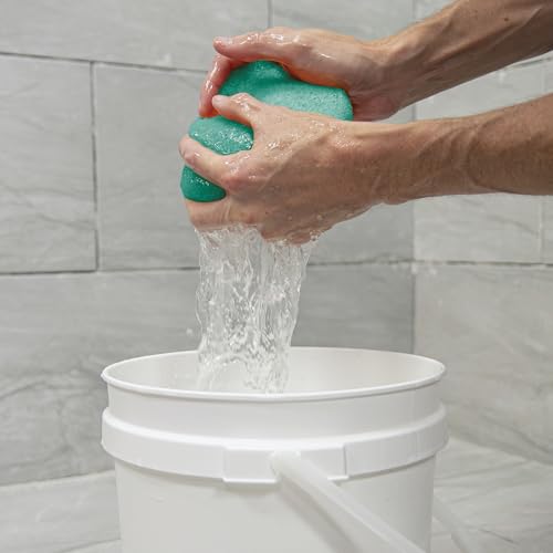 70020-18 Epoxy Grout Sponge 7" x 5" x 2-1/2" Teal Color - Individually Bagged - view 4