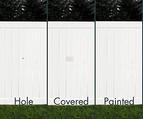 Vinyl Siding Repair Kit, Cover Any Cracks, Holes, or Blemishes on Vinyl Siding (24 Patches) - view 3