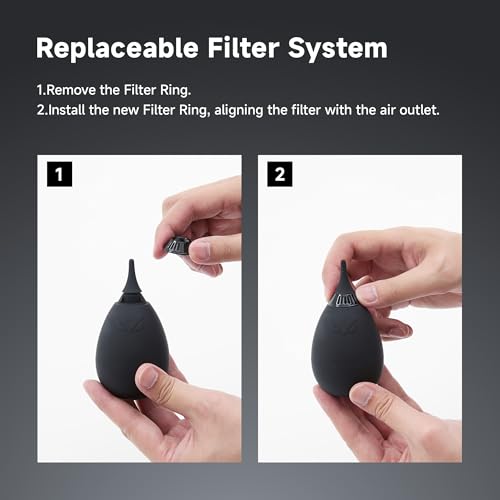 Camera Air Blower for Lens and Sensor Cleaning, Black - view 6