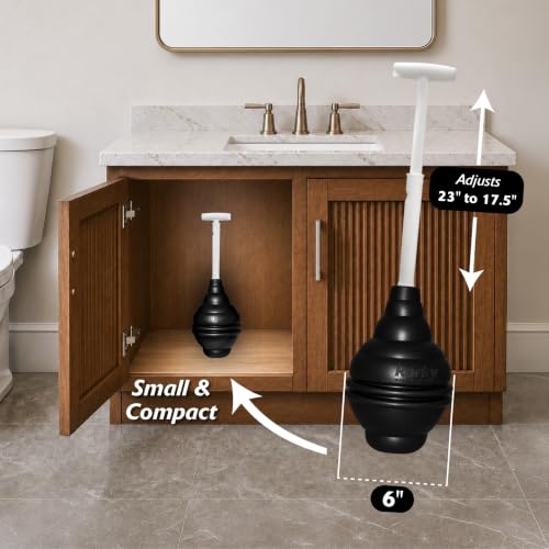 Beehive MAX Heavy Duty Toilet Plunger - Seals All Bowl Shapes - 96 - view 4