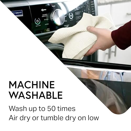 Dishcloths Reusable 8" x 7" Sponge Cloths, Bulk 10 Pack of High Absorbent Cellulose Dish & Kitchen Cleaning Hand Towels, Wring to Dry & Machine Wash, Odor Resistant, Assorted Colors - view 5