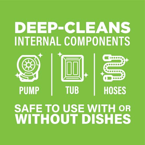 Dishwasher Cleaner, Deep-Clean for All Dishwashers, 12 Month Supply - view 5