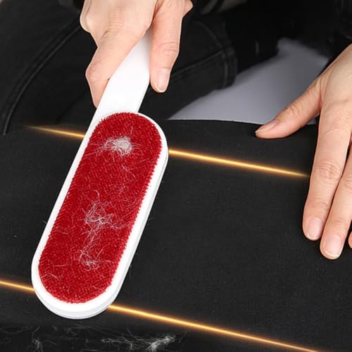 3pcs PET Hair Remover Brush, Double-Sided Fabric Lint Cleaner Tool - view 5