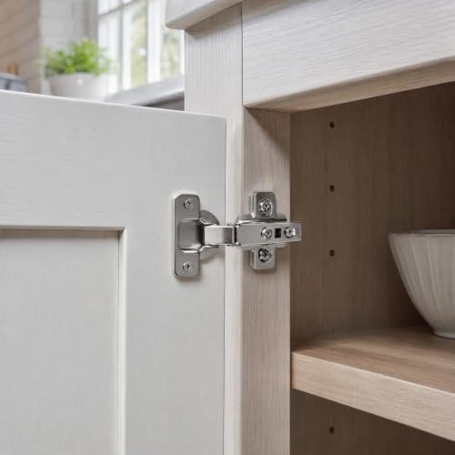 Soft Close Cabinet Hinge, Clip-On Straight Arm, 4.6 in - view 3