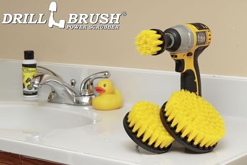 Bathroom Accessories - Flat Scrub Brushes - Grout Cleaner - Shower Scrubber - view 6