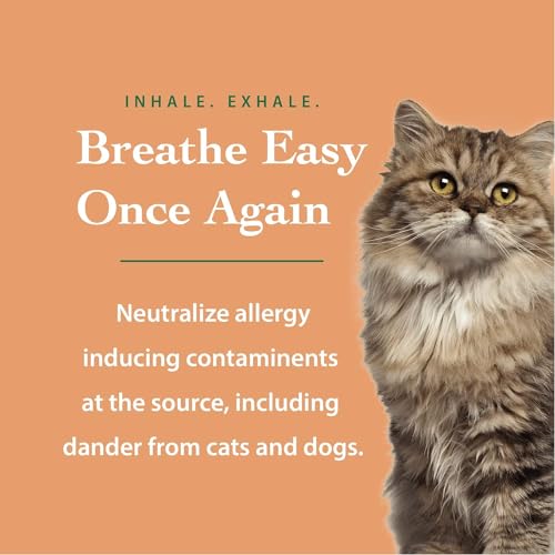 Solution - Plant-Based Dog & Cat Dander Remover Spray and Dust Mite Waste Reducer for Relief from Allergies - For Cleaning Home, Bedding, & Furniture Naturally - view 4