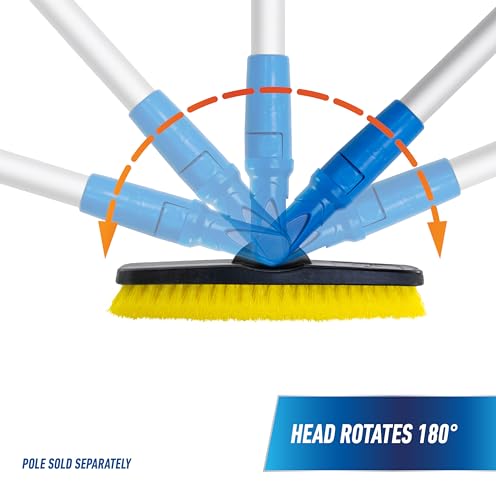 Professional Lock-On Swivel Grout and Corner Scrub Brush - view 3