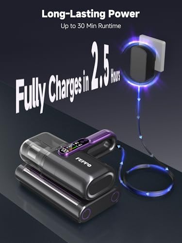Cordless Mattress Vacuum Cleaner, 18Kpa Strong Suction Bed Vacuum - view 6