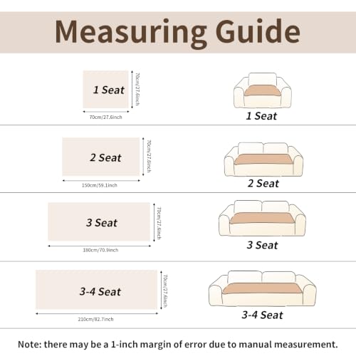 Waterproof Couch Covers for Sofa, Non Slip Dog Couch Cover Washable - view 6