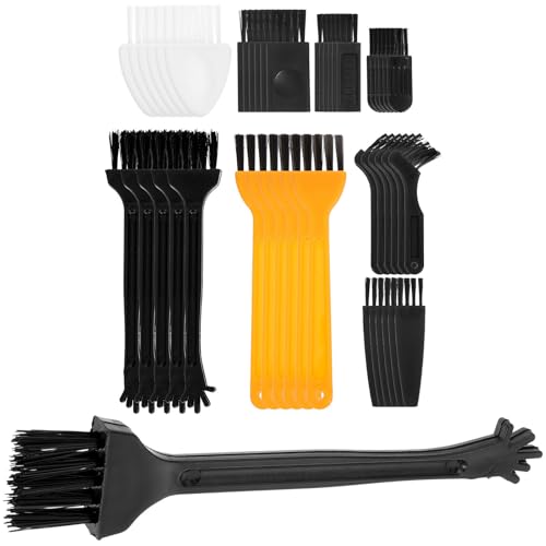 48pcs Small Cleaning Brush Set for Shaver, PP Nylon Mini