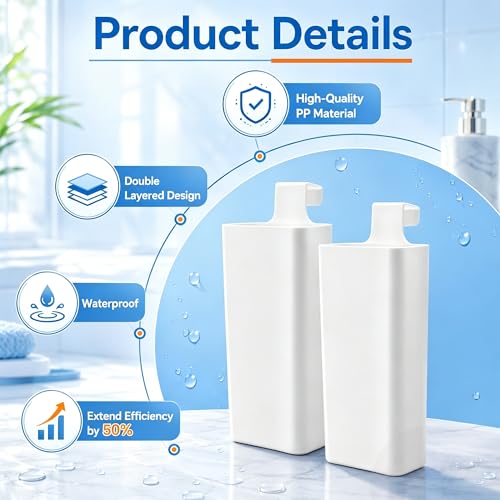 2Pcs Hanging Toilet Tank Tablet Holder Fits Most Standard Tanks - view 4