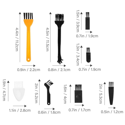 48pcs Small Cleaning Brush Set for Shaver, PP Nylon Mini - view 2