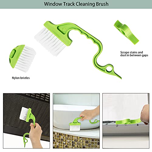 Venetian Blind Cleaner Duster Tool, Hand-held Window Shutters Duster, Window Blind Cleaning Tool, Groove Gap Cleaning Brush for Blind, Air Conditioner, Car Vents, Fan, Door Window Track- 8Pack - view 4