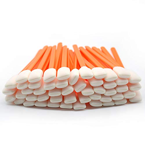  5.11" Foam Cleaning swabs,lint Free Foam Swab,for Electronics, Cameras, Optical Lenses or Inkjet Printers,DTF Printhead Cleaning（50pcs）