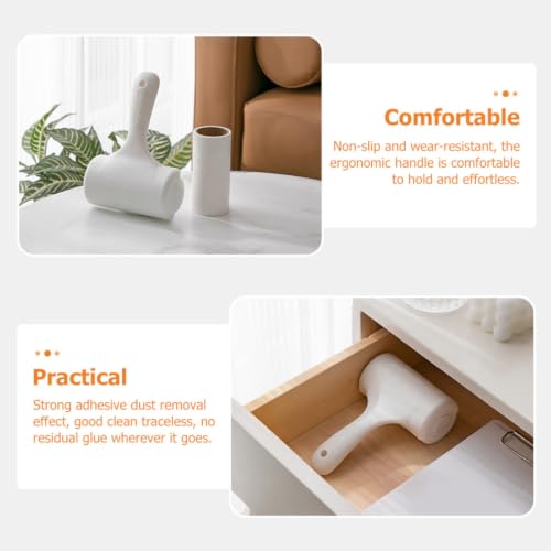 Extra Sticky Lint Roller for PET Hair, PP Handle, Portable Sheet Tearer - view 7