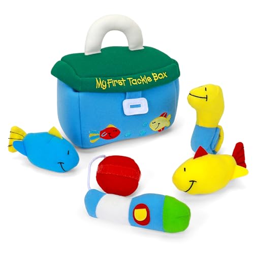 Baby My First Tackle Box 5-Piece Sensory Plush Toy Playset for Babies - view 6
