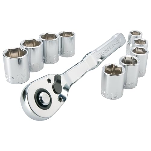 Mechanics Tool Set, Metric, 3/8 Inch Drive, 10 Piece (CMMT34564)