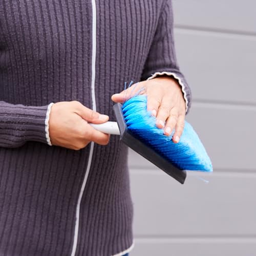 Hydropower 10" Soft Brush with Squeegee, Blue - view 2