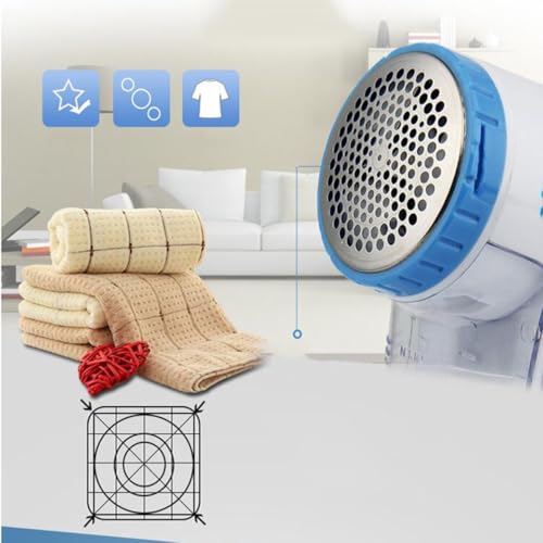 Stainless Steel Blades USB Lint Remover Fabric Shaver for Sweaters - view 2