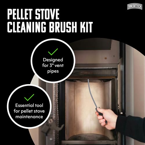 Pellet Stove Cleaning Brush Kit, 3 inch Vent Pipe, 10 ft Rod - view 2