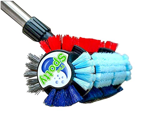 By The Cleaning Experts at Kirby Comes The Spotty ~ Carpet and Ceramic Tile Cleaning Brush, Stain and Dirt Remover for Carpet and Area Rug