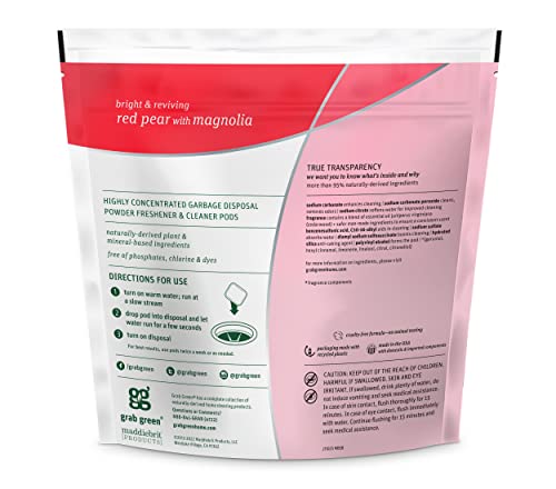 Garbage Disposal Cleaner, 48 Pods, Red Pear & Magnolia - view 2