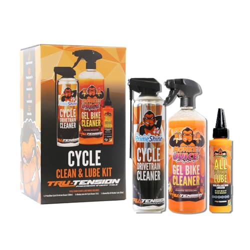 Bicycle Chain Cleaner and LUBE Bundle Weather Suitable – PROLONG Components Life Remove Dirt Long-Lasting Bike Chain Cleaner