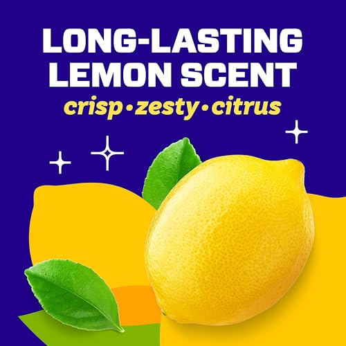 Antibacterial All Purpose Cleaner, Floor Cleaner for Mopping Home, Bathroom, & Kitchen, Cleaning Liquid for Mop & Bucket, Cleaning Supplies, Multi-Surface Dilutable, Lemon, 99oz - view 5