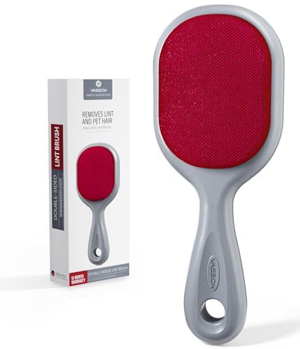 Double-Sided Lint Brushes for Clothes & Pet Hair Remover