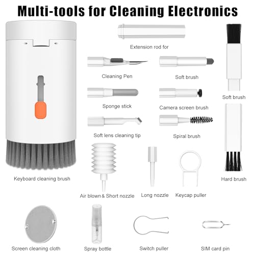 20 in 1 Multifunctional Cleaner Kit for Electronic Devices (White) - view 7