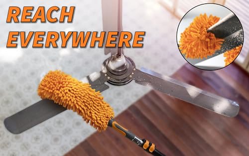 30 Foot High Reach Telescoping Duster Kit with 5-24 ft Extension Pole - view 6