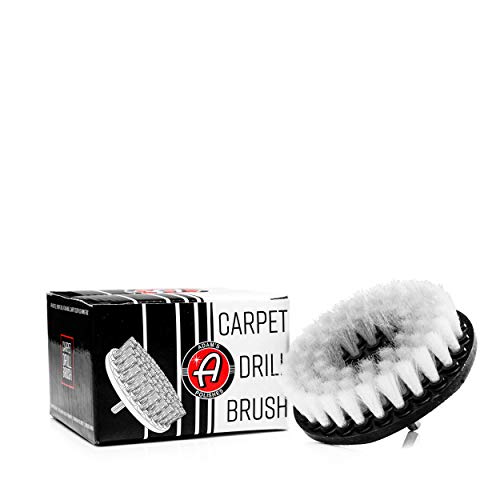 Carpet Drill Brush - A Cleaning Tool Attachment For Scrubbing/Cleaning Carpet, Upholstery, Leather Seats & Chairs, Floor Mats, Trunk, Furniture, Interior Boat, RV & Car Accessories