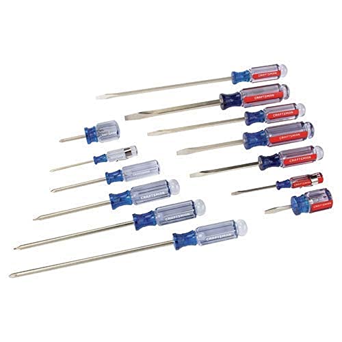 Screwdriver Set, Slotted & Phillips, 14Piece (CMHT65045)