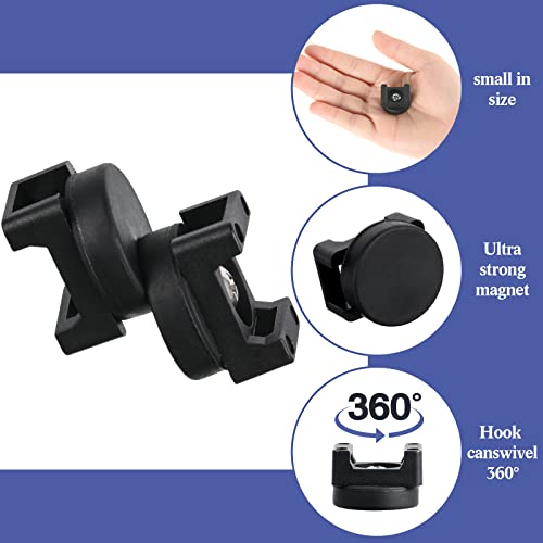 250 Pieces Magnetic Zip Tie Mount Cable Wire Management Base, 22 mm - view 3