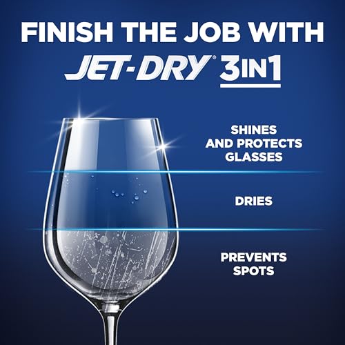 Jet-Dry Dishwasher Rinse Aid, Dish Detergent Drying Agent, 23oz - view 3