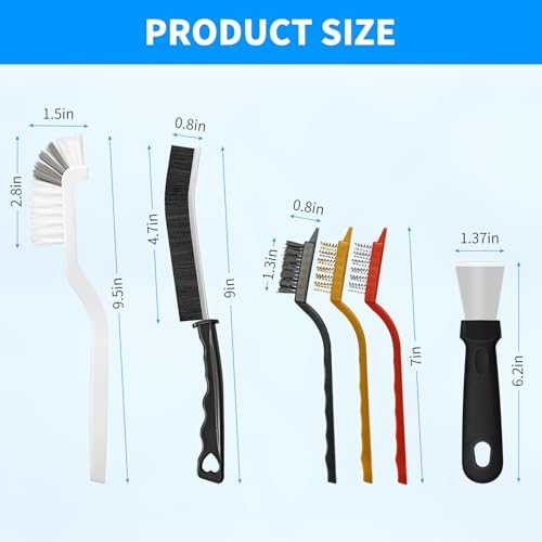 Crevice Cleaning Brush Set, 12 Pack - view 2
