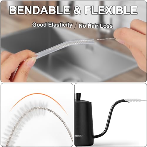 12 Pcs Straw Cleaner Brushes Set, 8.2 Inch Nylon Cleaning Brush - view 5
