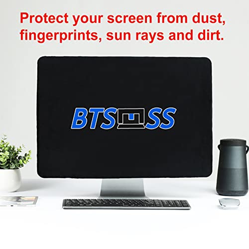 27 inch Computer Monitor Dust Cover, Screen Protective Sleeve Compatible with iMac 27" Desktop Computer, Anti-Static Dustproof LCD/LED/HD Panel Case,Velvet - view 2
