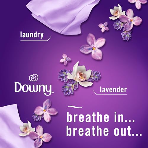 Odor-Fighting Fabric Refresher,Downy Calm and Downy April Fresh,16.9oz,(Pack of 4) - view 5