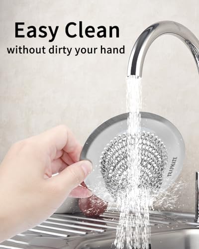 Kitchen Sink Drain Strainer, 4.4" Reversible Chain Mesh Basket - view 6