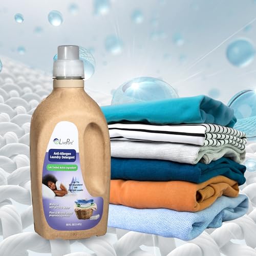Anti-Allergen 50 OZ Laundry Detergent for Dust Mites, Pet Dander, Allergies. - view 6