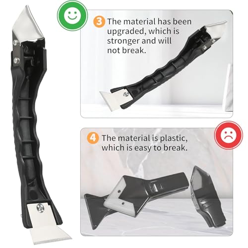 Caulking Tool Kit with Caulk Remover & Putty Knife Scraper - view 3