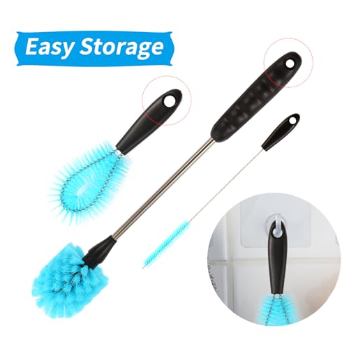 Fish Tank Cleaning Tools, Aquarium Gravel Brush, Scrubber & Glass Cleaning Kit - view 6