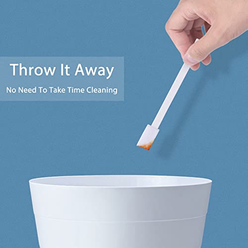 Crevice Cleaning Brushes Tool for Tiny Small Spaces, 40Pcs, White - view 6