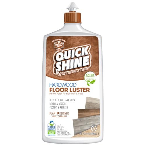 Hardwood Floor Luster 27 oz, Natural Looking Shine