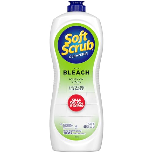 Cleanser with Bleach, 36 Oz, Multi Surface Cleaner, Germ Kill