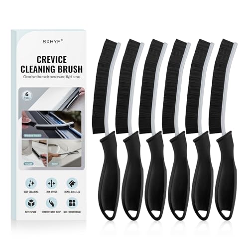 Cleaning Brush - Hard Bristle Crevice Cleaning Brush, Multifunctional Gap Scrub Brush, Home Essentials, Bathroom Cleaner Tools for Household Use, Kitchen, Window, Faucet, S1110SE
