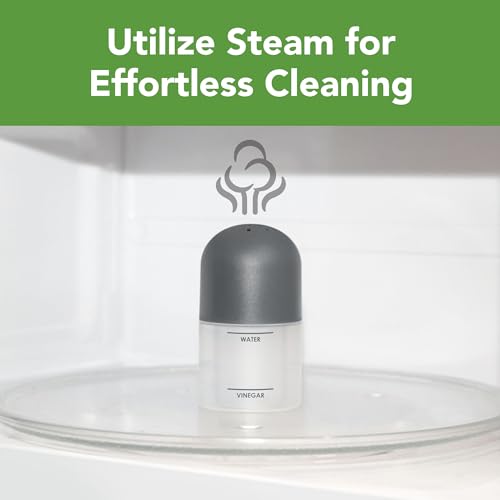 Microwave Steam Cleaner with Water and Vinegar Fill Lines - view 2
